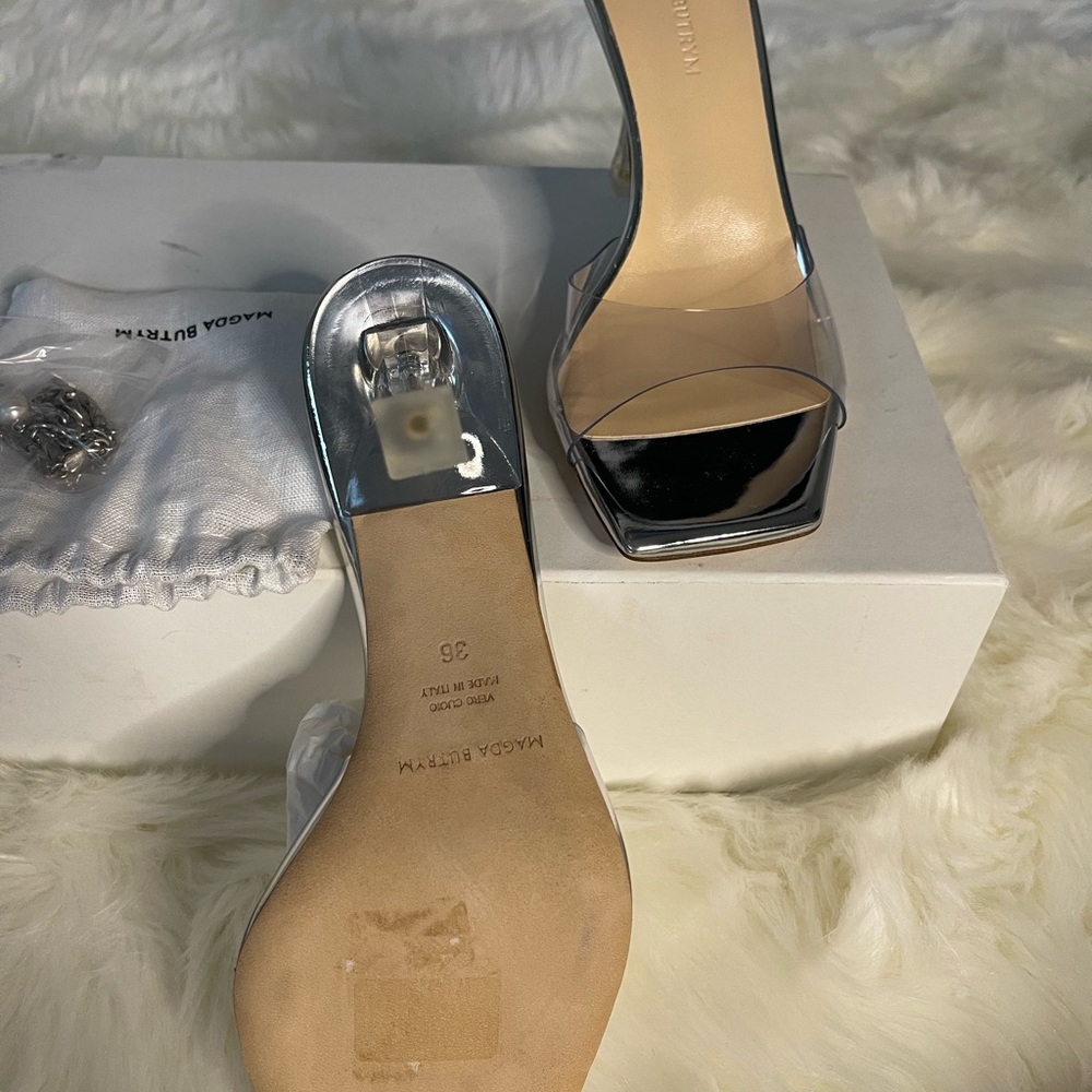 Magda Butrym
Estonia Transparent Mule Heels - Picture 4 of 7